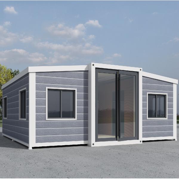 Easy Install 20ft Expandable Container House 2 Bedrooms Tiny Home Prefabricated