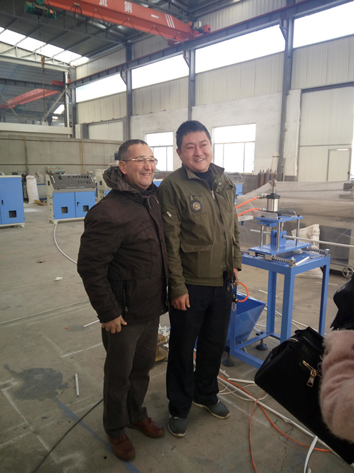 Automatic Single Screw Strapping Band Machine For PET Packing Belt / Drawbench Production