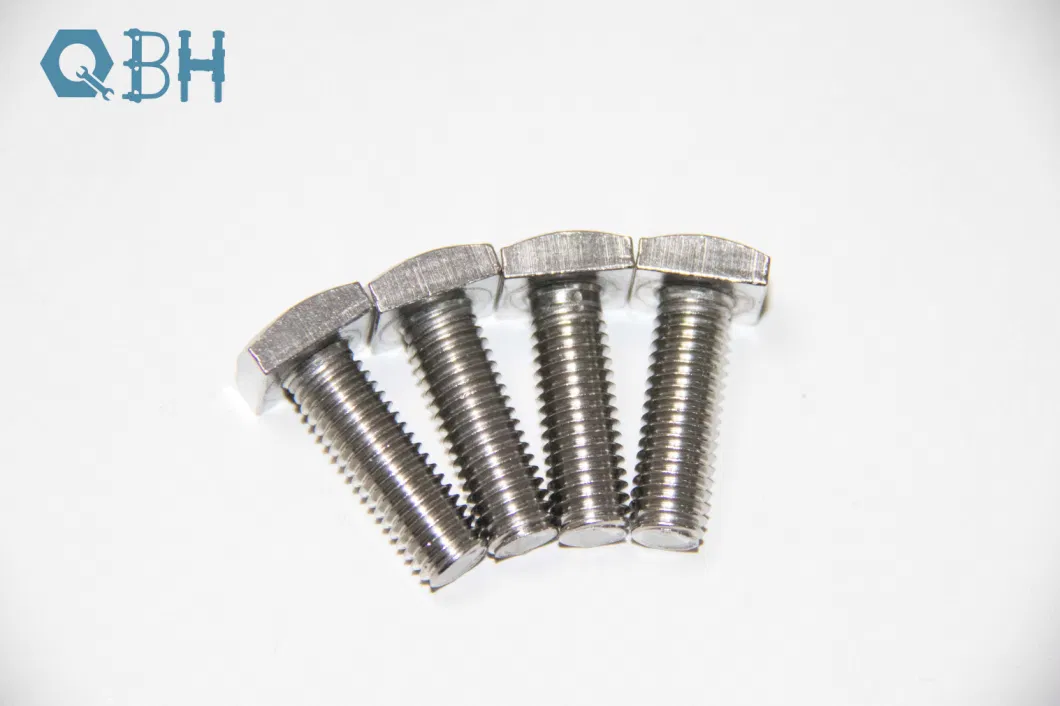 Full Thread Stainless Steel Headware Fasteers Hand Tool Square Head Bolts
