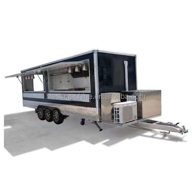 Fully Equipped Water-Based Catering Trailer for Home Trade Assurance Raw Material Water