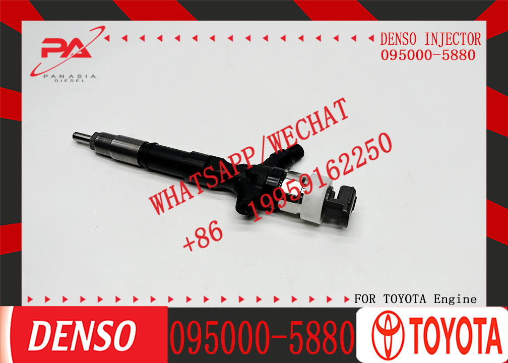 Common Rail Injector 095000-5880 095000-5881 095000-5660 23670-30050 23670-39096 23670-39095 For TOYOTA 2KD-FTV Engine
