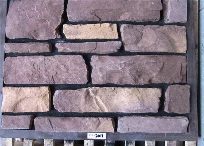 Anti-Freeze Decorative Artificial Wall Stone 40X200MM-135X500MM