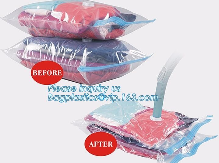 clothing vacuum seal storage bag, Vacuum storage bag for bedding and clothes, home storage organization, bagplastics, pa