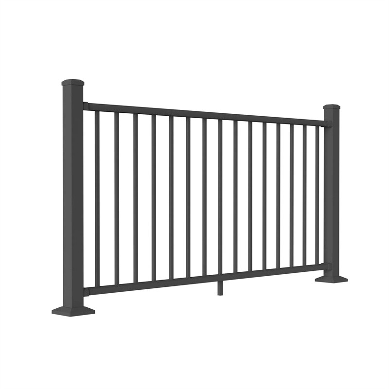 Customizable Horizontal Slat Fence for Pool and Yard Aluminum Railing for Customer Requirements