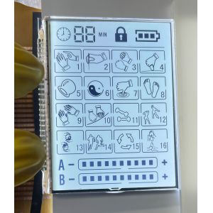 3.6V Positive Matrix HTN LCD Display Transmissive Graphic LCD Screen For