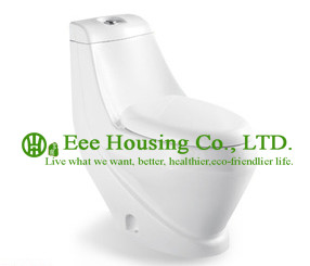 Wc Toilet Manufacturer China Sanitary Ware P trap Water Closet,Gravity Flushing and One-piece Toilet