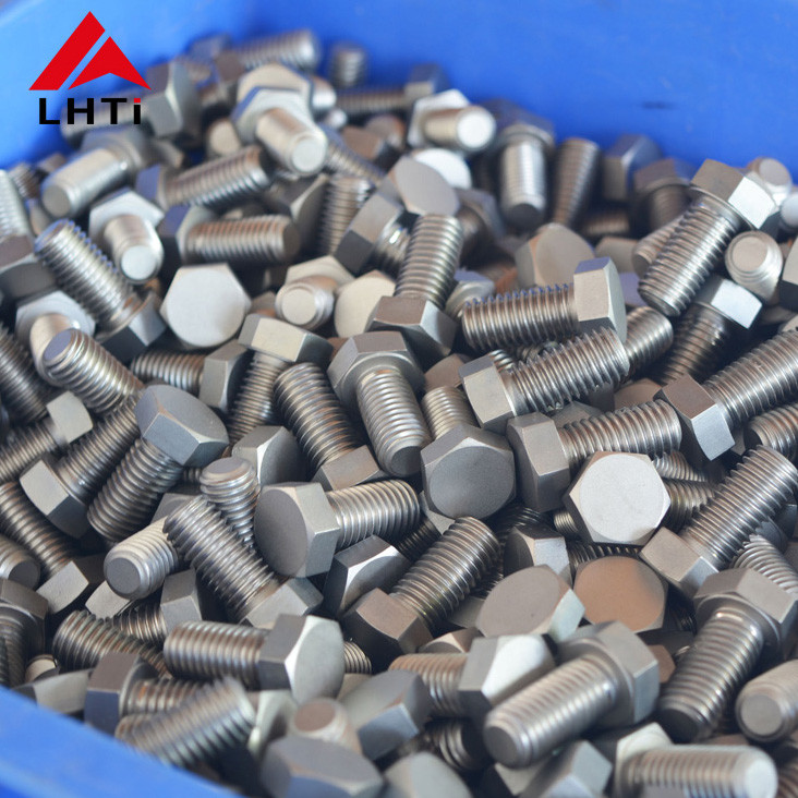 Corrosion Resistance Titanium Threaded Bolts Nuts CNC/Forged 8mm Hex Flange Socket Heads