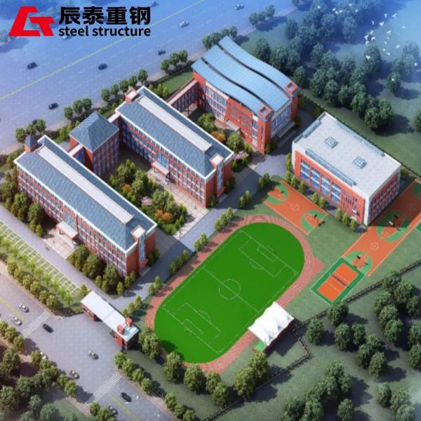 Prefabricated Steel Structure High Rise Building Workshop Community Accommodatio