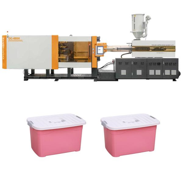  Ouco 480t Hydraulic Servo Plastic Storage Box Injection Molding Machine Save Electricity And Materials Manufactures