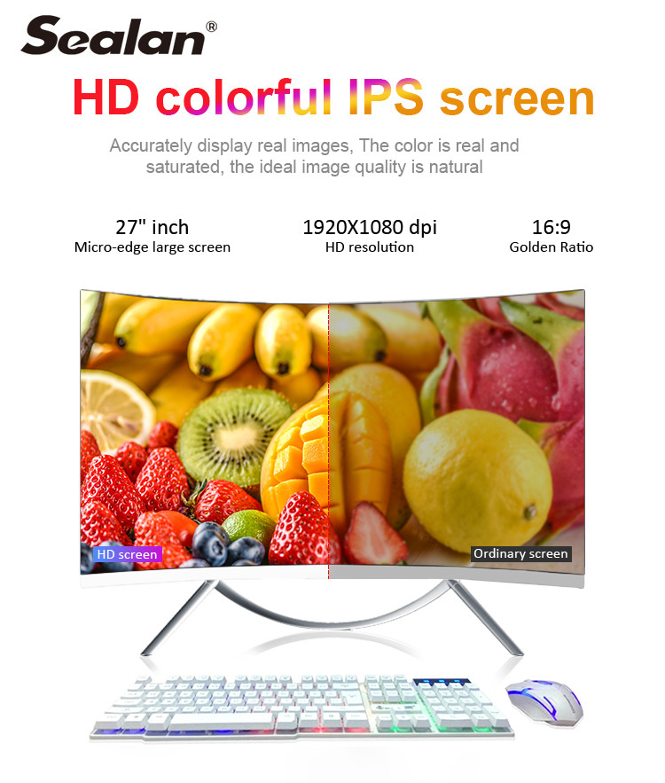 Discrete Graphics Card I7 4700 All In One Pc I7 27 Inch With Mouse