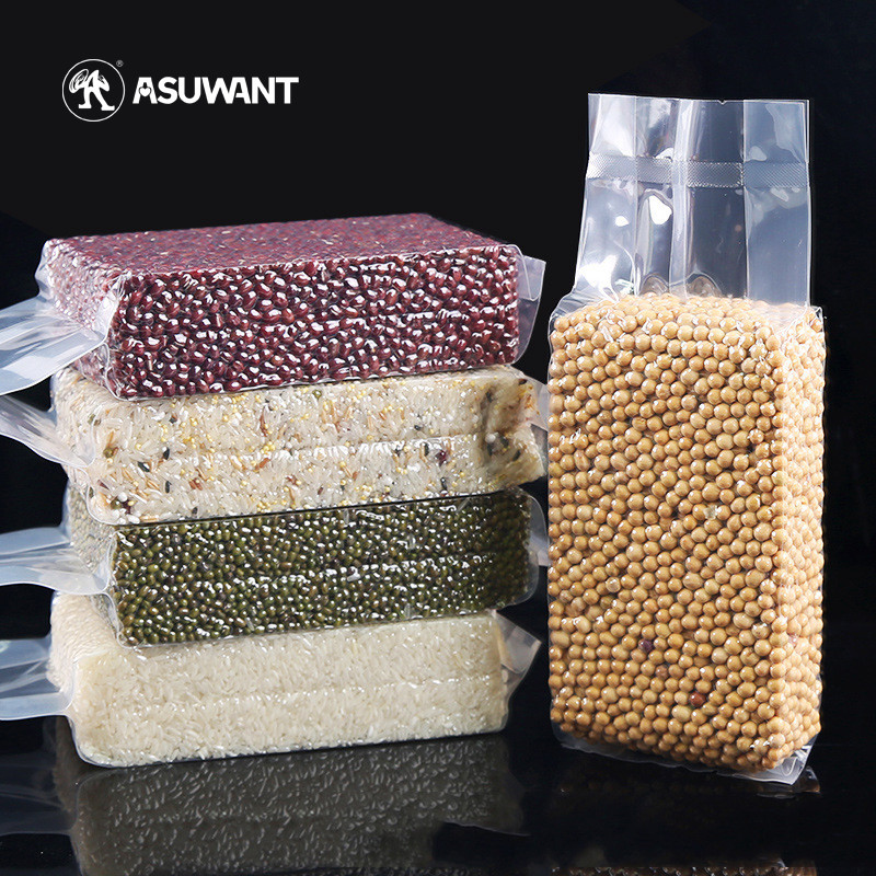 PE NY Vacuum Seal Packaging Bags Clear Transparent For Meat Seafood Nuts