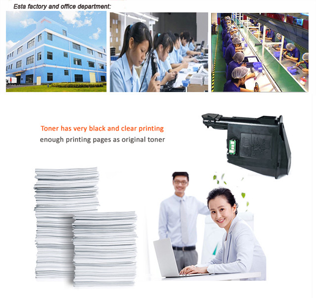 Toner Unit Kit For Kyocera Ecosys FS1040 Printer Toner Cartridge Laser , 2500 Page
