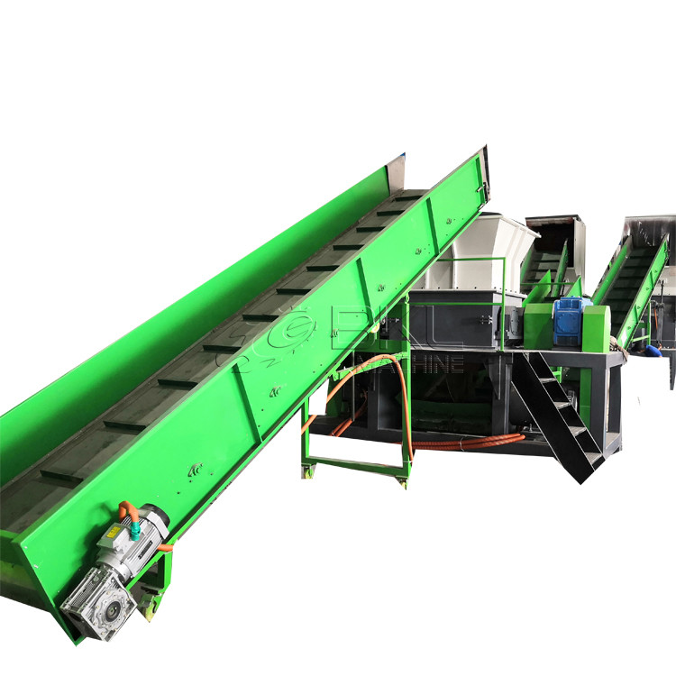 Agricultural 2000kg Plastic Recycling Lines Film Washing 120mm
