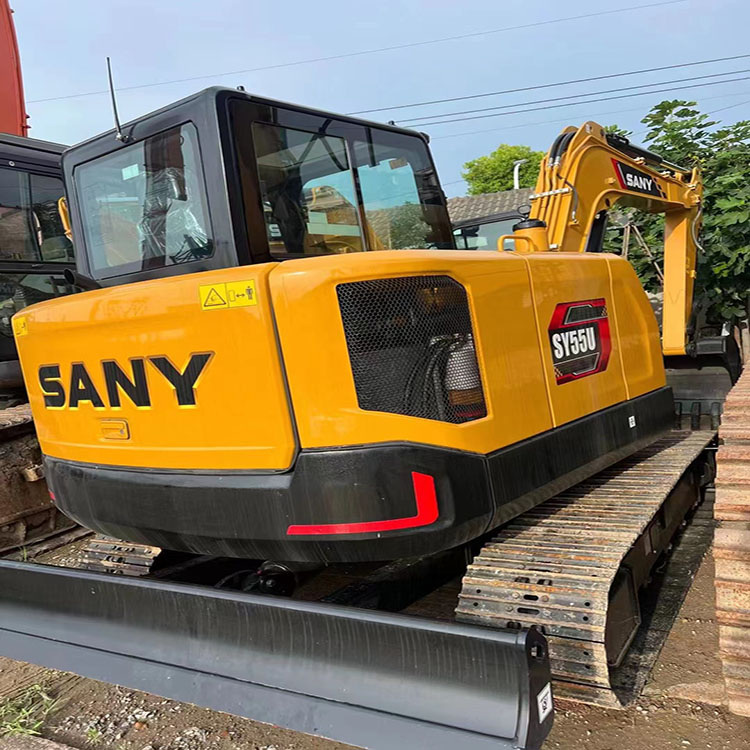 Upgrade Your Construction Equipment with Used Sany SY55U Excavators