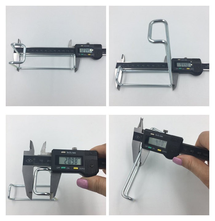 Carbon Steel Stamping Punching Powered Zinc Plated Sheet Clamps Crate Clips