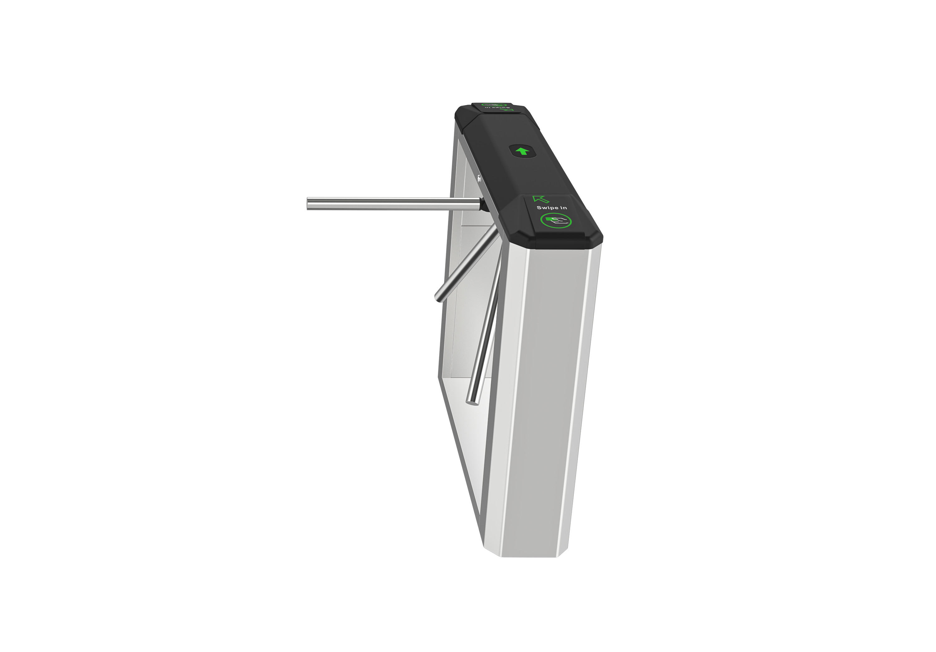 30-50 Persons/Min Tripod Turnstile Gate Waist Height Efficient Reliable