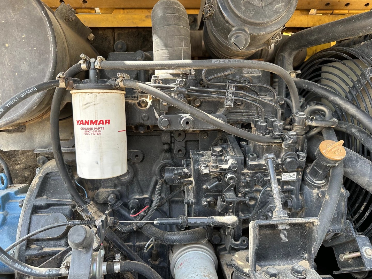 Second hand Hyundai excavator from South Korea