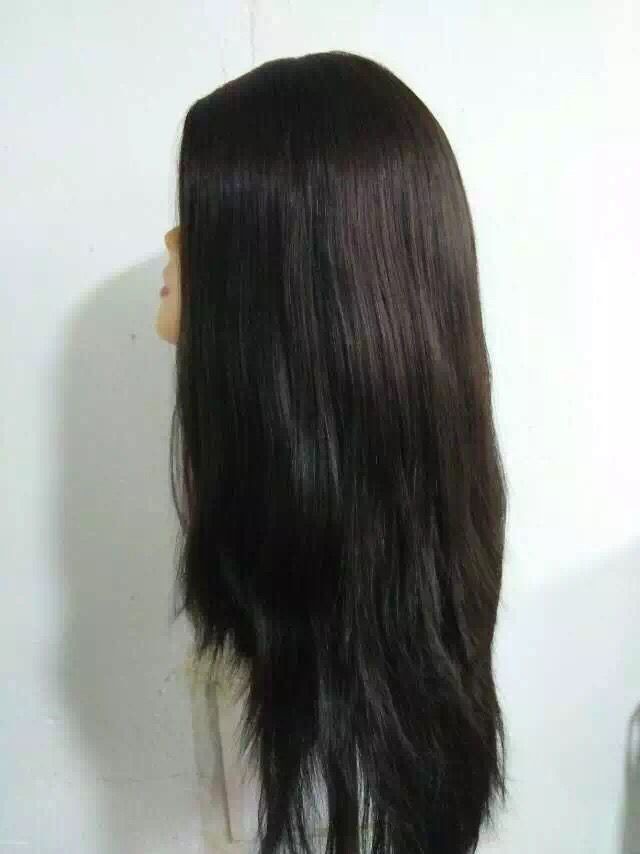 Large Layer 16 Inch Unprocessed European Hair Kosher Wig Jewish Wigs