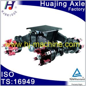 32Ton trailer bogie with spider axles system