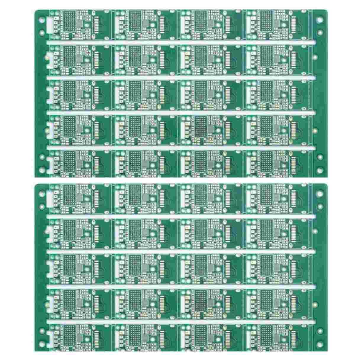 V CUT 6 Layer Circuit Board Resin Plugged Hole Plating Edge Plating Slot