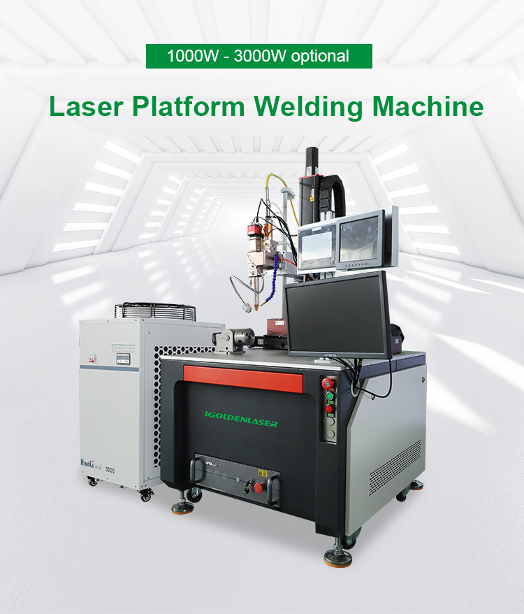 1500W Output Power Fiber Optic 4 Axis Automatic Stainless Steel Metal Laser Welding Machine for Fast and Precise Welding
