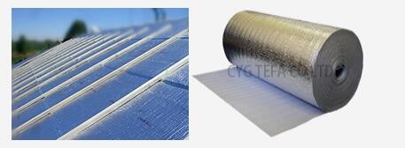 Anti Slip Pe Aluminum Foil Backed Foam Insulation Adhesive