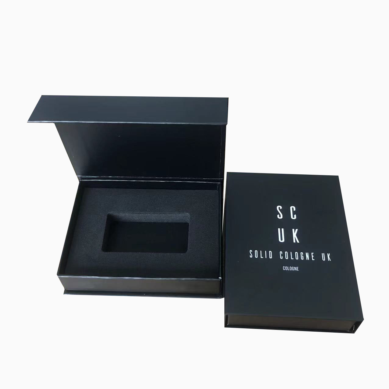 4C/UV/Lamination/Embossing/Stamping Finish Custom Magnetic Book Shape Box for Perfume