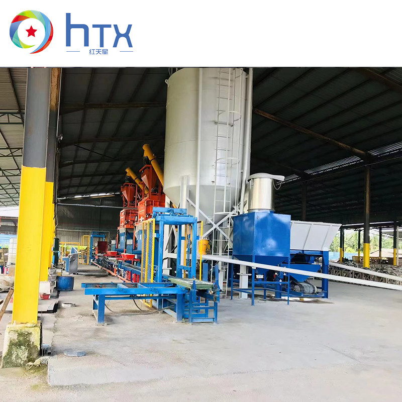House Exterior Cultured Concrete Wall Panel Machine Automatic Wet Doser