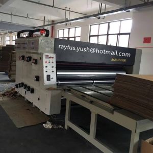 Chain type Flexo Printer Die-cutter, Flexo Printing + Rotary Die-cutting +