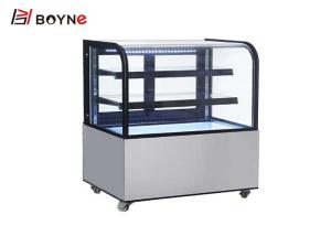  Vertical Refrigerated Display Cabinet 3- Layers Bakery Display Showcase Manufactures
