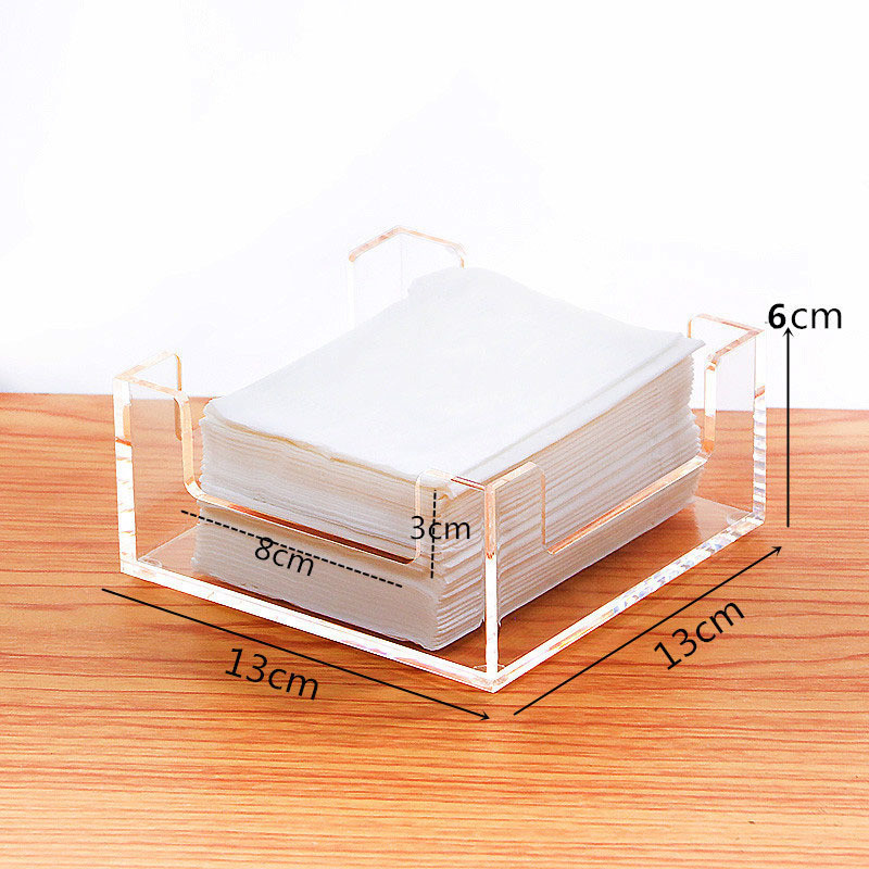 Elegant And Functional Acrylic Paper Towel Box Plexiglas Tissue Holder For Modern Home Offices And Hotels