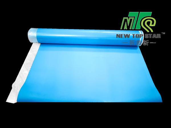 Blue Vinyl Plank Flooring Underlay IXPE 3mm Underfloor Heating Underlay Anti