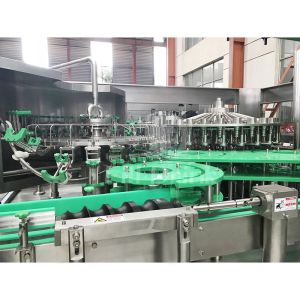 Juice 3 In 1 Filling Machine 6.6KW Monoblock Filler Capper Washer