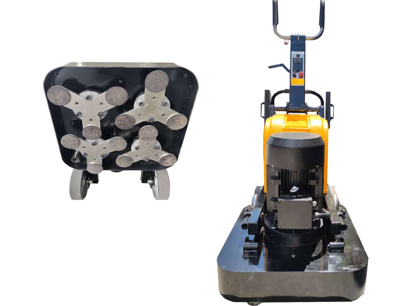 Economic 12 Heads 710mm 28" Concrete Floor Polisher With Multifunction Plate