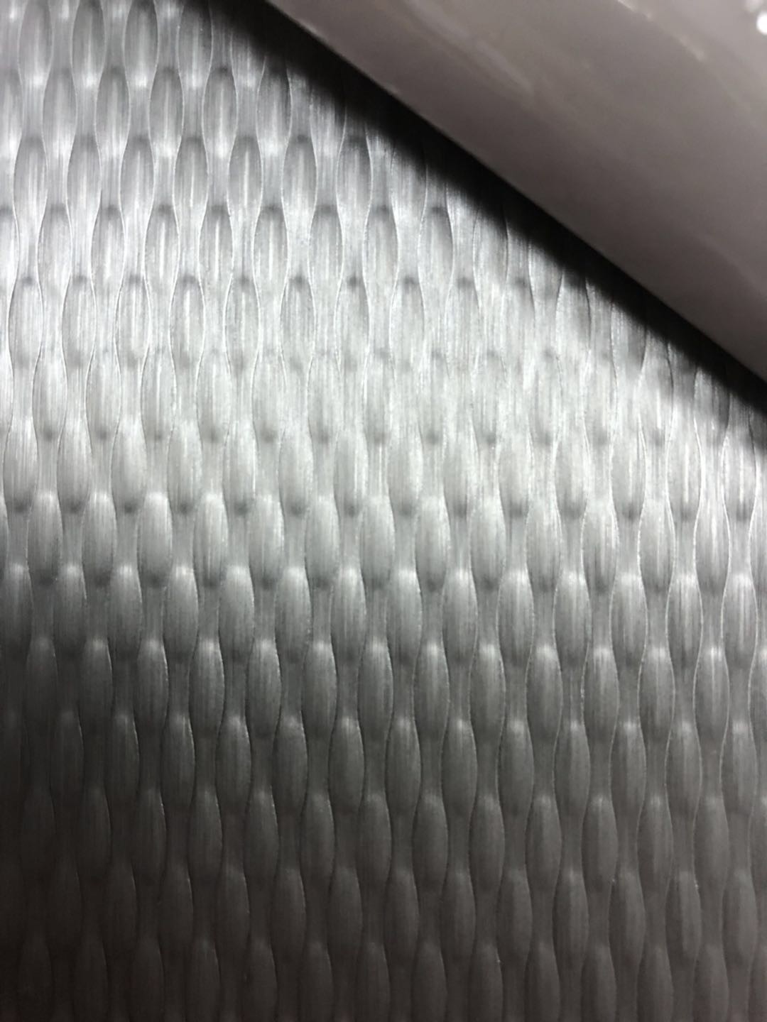 China Decorative 5WL Embossed Satin Finish Stainless Steel Sheet Factory In Foshan