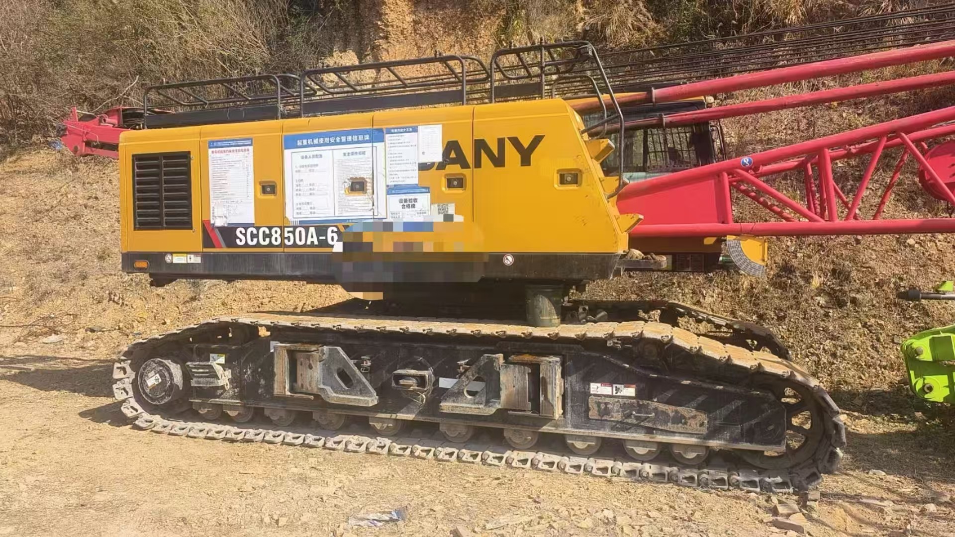85 Ton Lattice Boom Crane Safe Operation and Energy Efficiency with After-sales Service
