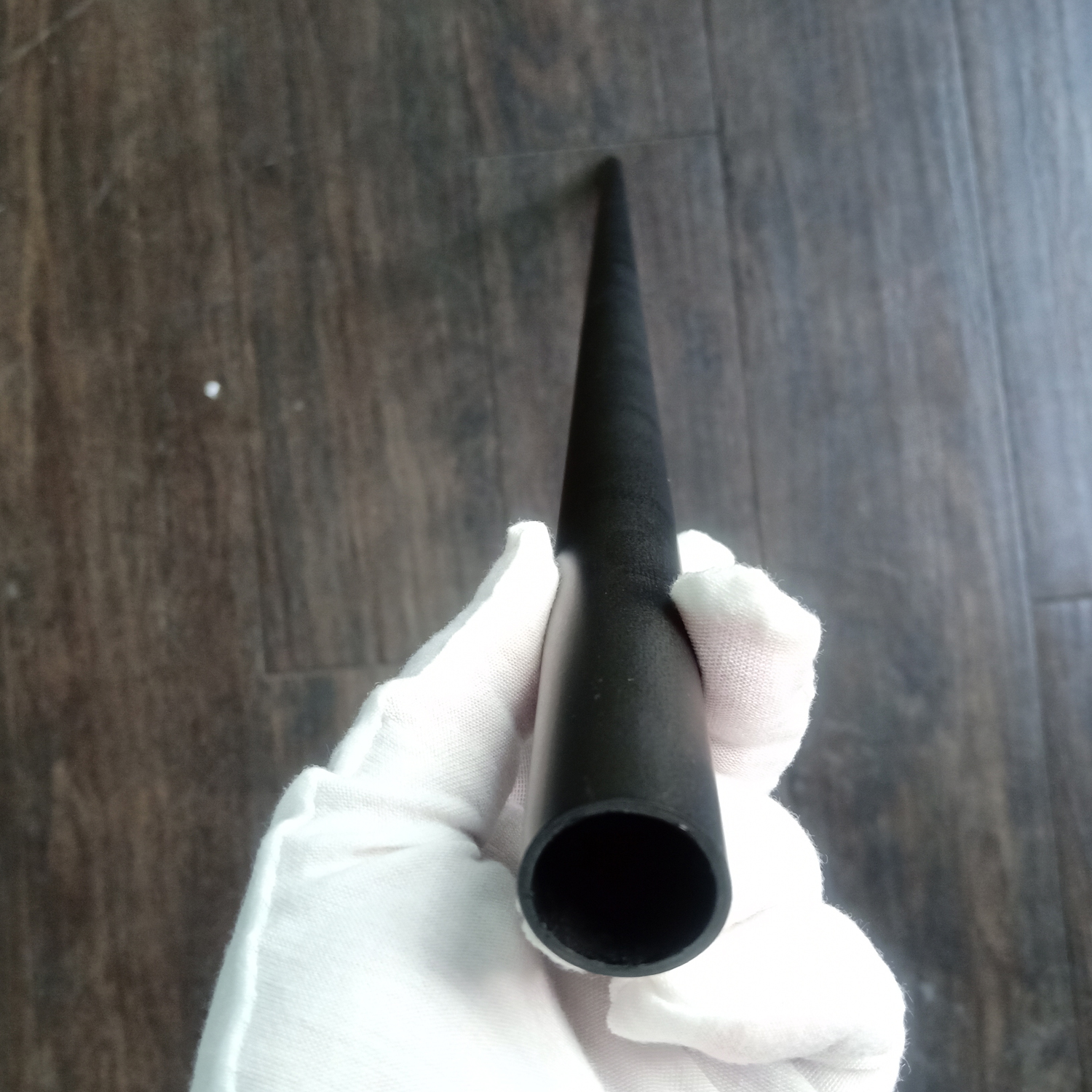 Black Round Carbon Fiber Pool Cue Break Cue With 0% Ash Content For Customer's Needs