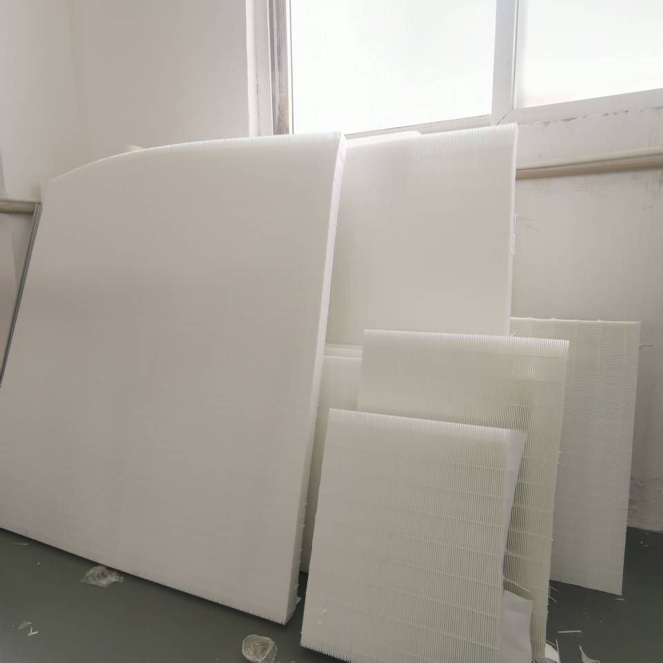 Smart Breathable Hepa High Density Air Filter Aluminum Frame High Flow Air Filters