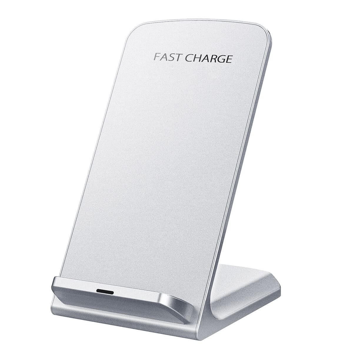 Qi Wireless Charger for iPhone Qi FAST Wireless Charger Pad with Anti-Slip Rubber for iPhone 8 / 8