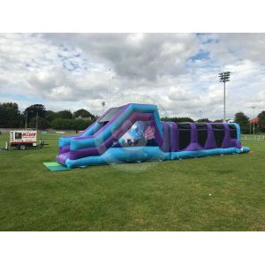 Inflatable obstacle playground inflatable water obstacle course for sale