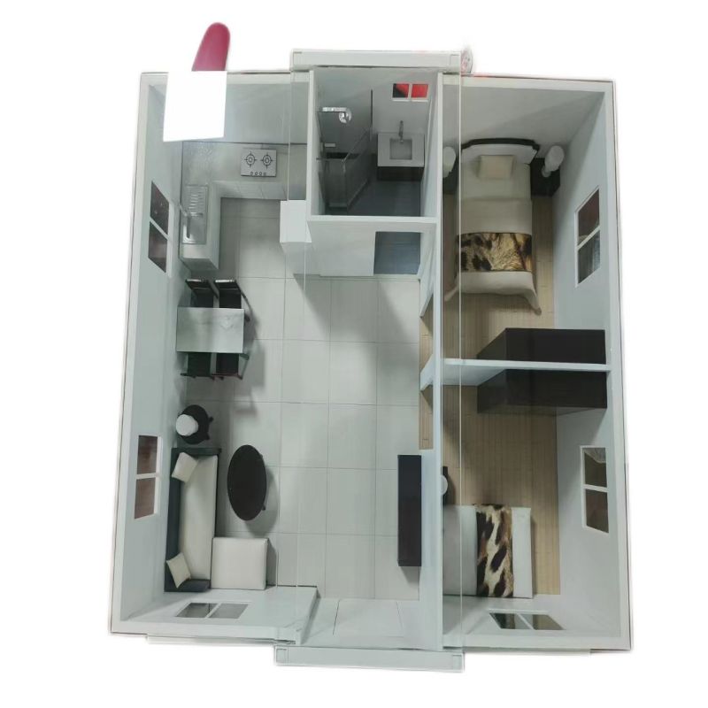 Steel Door Modular Home Hurricane Proof Aluminum Window Panel K Prefab Container House