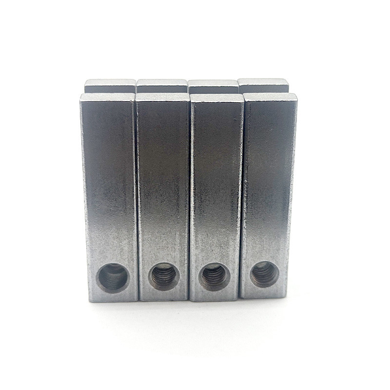 Pillar Fixed Clamp Waist Shaped Hole Cheap Low Price Customized All Aluminum Material Mounting Base Clamps Universal Provide A Stable Support Plane