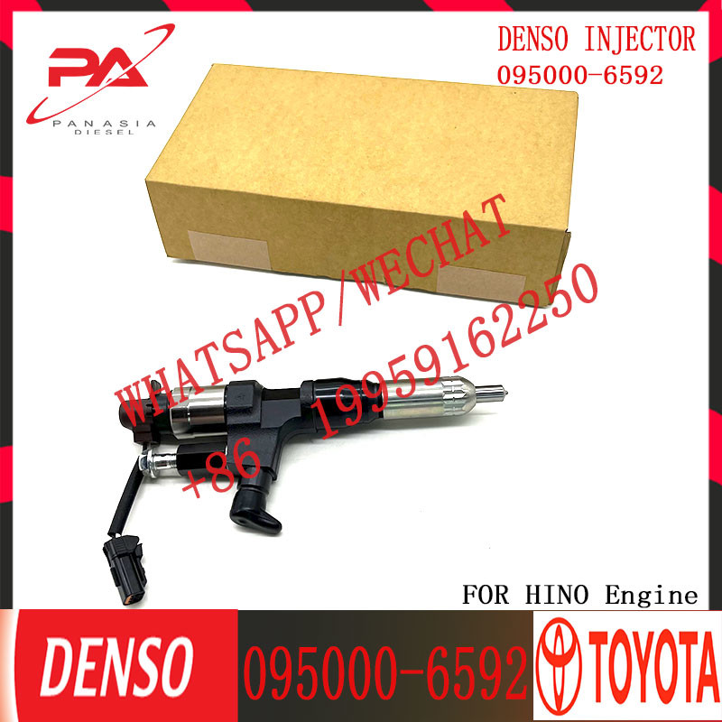 Diesel Common Rail Injector 095000-6593 23670-E0010 095000-6590 095000-6592 For HINO J08E