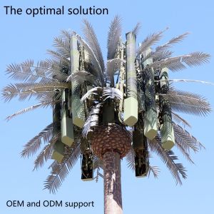 Disguised Tree Antenna Tower Weatherproof Steel 20m WiFi Signal Residential