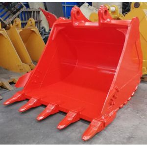 China Customized Q345B NM400 General Purpose Bucket For 120 Ton Excavator on sale