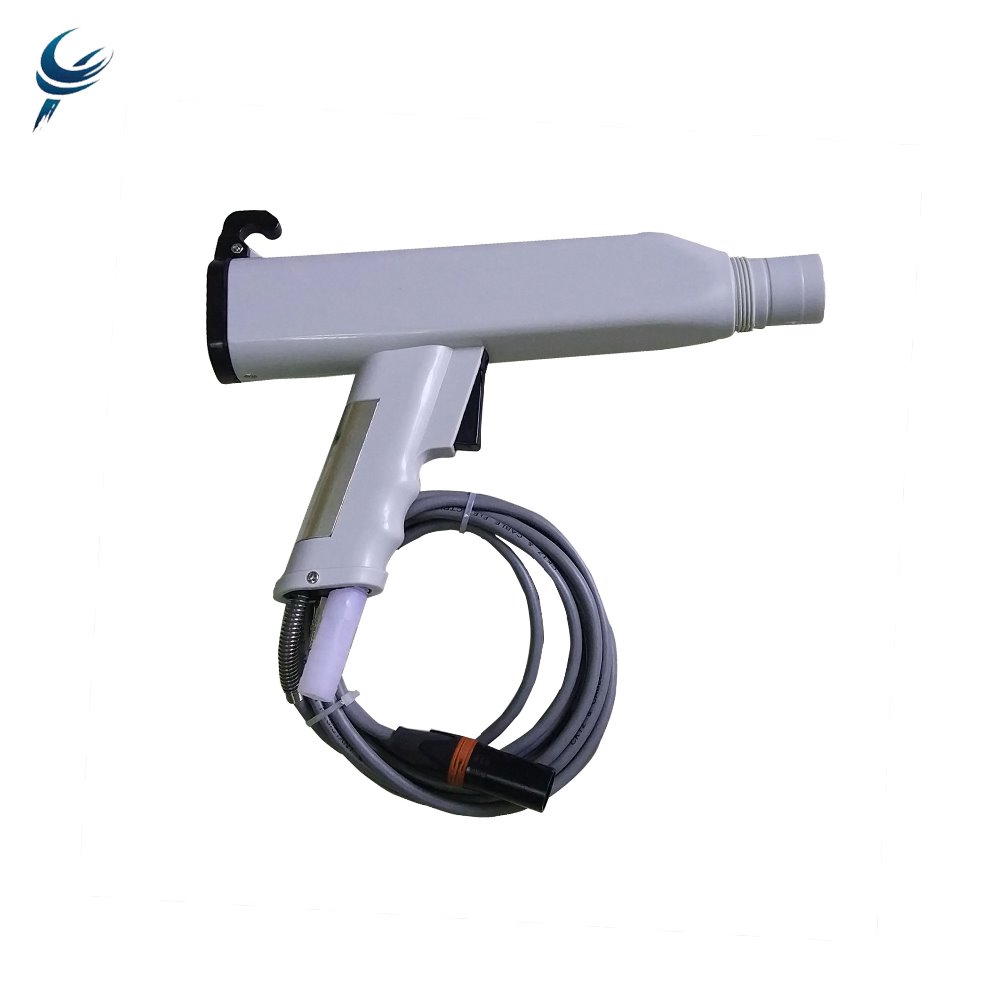 Metal Processing Electrostatic Powder Coating Gun Convenient Electric Powder Coat Gun