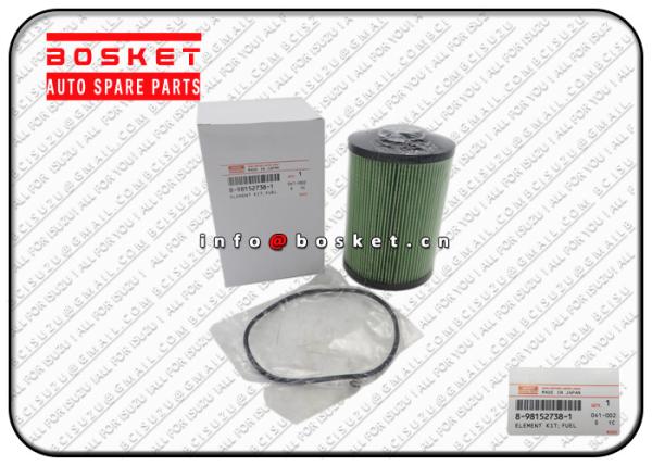 Japanese Truck Parts ISUZU XD 6HK1 8-98152738-1 8981527381 Fuel Filter Element