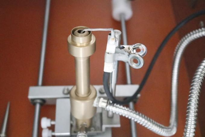 IEC60332 Flammability Testing Equipment , Single Cable Vertical Burning 1 M³Electrical Control Test Chamber 1000w 0