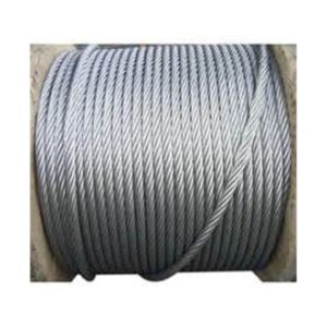 Galvanized High Tensile Steel Wire Rope with 7x19 Construction and 1570MPA