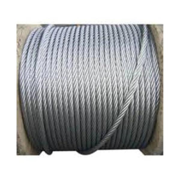 Galvanized High Tensile Steel Wire Rope with 7x19 Construction and 1570MPA